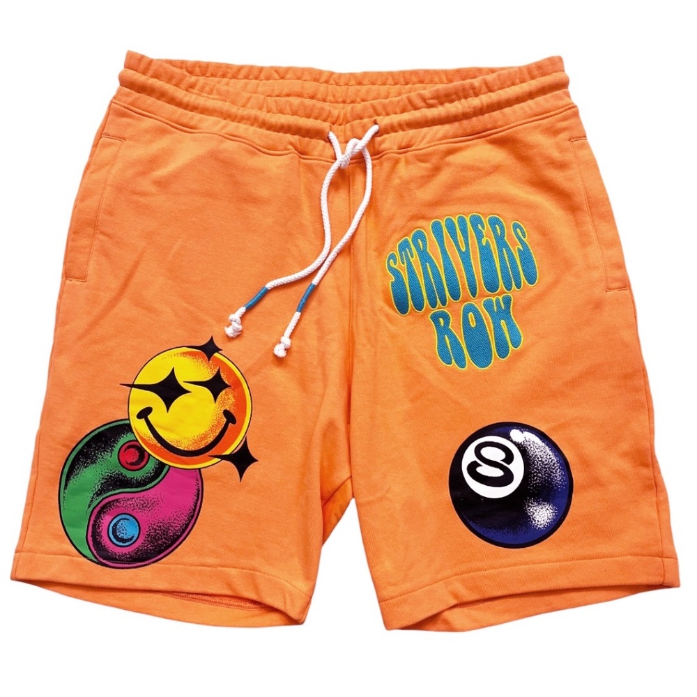 NWT Strivers Row Shaman Shorts Men's XXL Orange